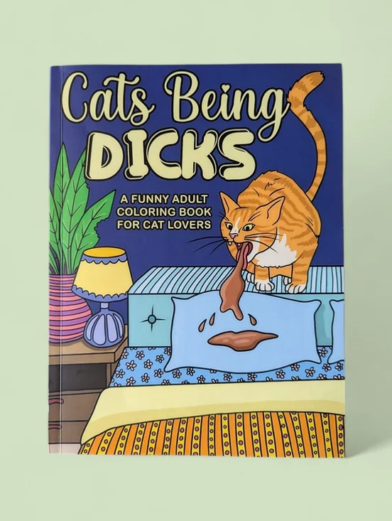 Cat Coloring Book - Picture 1 of 5